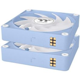 Thermaltake CL-F196-PL12BU-A Ventilador de Refrigeración Carcasa PC 12 cm Azul 68 CFM Pack 3 Unidades Rodamiento Hidráulico