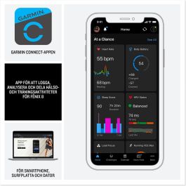 Smartwatch GARMIN 753759337971 Plateado 1,3" 43 mm