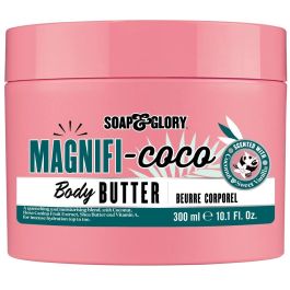 Soap & Glory MAGNIFI-COCO Body Butter. Manteca Corporal Hidratante Profunda de Coco y Vainilla para Pieles Muy Secas, Vegana 300 ml Precio: 7.99000026. SKU: B1EXTNGQQQ