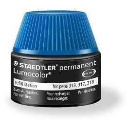 STAEDTLER Tinta de Recarga Lumocolor Permanente Azul Precio: 15.49999957. SKU: B17MRDDHP8