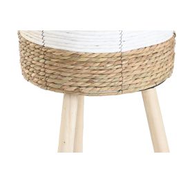 DKD Home Decor Macetero Urban Bicolor de Fibra 32 x 60 x 32 cm - Set de 3 Unidades Desmontable