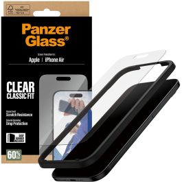 PanzerGlass Protector de Pantalla iPhone Air Vidrio Templado Classic Fit – Resistente a Golpes y Rayones, Anti-Huellas, Fácil Aplicación