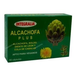INTEGRALIA Alcachofa Plus 60 Cápsulas. Sinergia Depurativa con Alcachofa, Cola de Caballo, Diente de León y Boldo Precio: 11.4999995. SKU: B1DT222XZ2