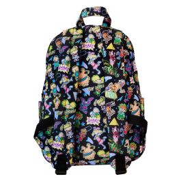 Loungefly Mochila Nickelodeon de Nylon 43cm - Tirantes Ajustables y Bolsillos Laterales