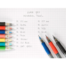 Pilot Portaminas Super Grip Azul 0,5 mm Sujeción de Caucho