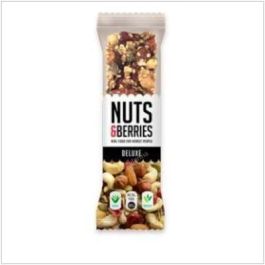 NUTS & BERRIES Barritas Deluxe Bio Vegan 15 Uds. Frutos Secos, Semillas y Frutas. Sin Azúcar Añadido. Fuente de Fibra Precio: 30.5000003. SKU: B14G37SG9G