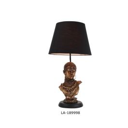 Lampara Sobremesa Colonial DKD Home Decor Dorado Negro 31 x 58 x 31 cm Precio: 38.63046. SKU: S3021003