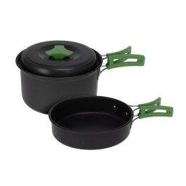 Redcliffs Cacerolas Aluminio Anodizado 2 Piezas, 900 ml y 600 ml, Asas Plegables Verde, Incluye Tapa y Bolsa Precio: 20.0376. SKU: B1JYB2GMXM