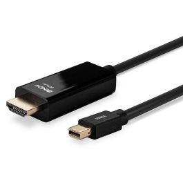 Lindy Cable Mini DisplayPort a HDMI 3m 10.2G 4K UHD 30Hz Audio 7.1 para PC Laptop Monitor TV