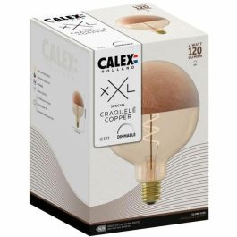 Bombilla LED E27 - CALEX - ESPECIALES XXL G125 - Filamento espiral simple - 4 W - 120 lm - 1800 K - Cobre