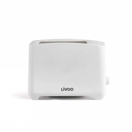 LIVOO DOD162W Tostadora Blanco 7 Posiciones Parada Manual Recalentamiento Descongelación Expulsión Automática Bandeja Migas Precio: 49.3922. SKU: B1HZ35LJZ4