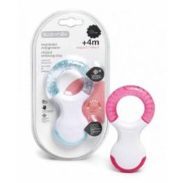 Suavinex Mordedor Refrigerante Etapa 2 para Bebés +4 Meses con Agua Destilada, Alivia Encías Inflamadas y Fortalece Dientes