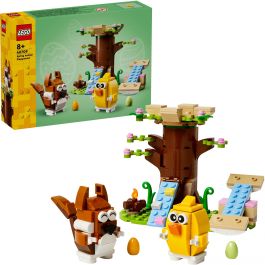 LEGO 40709 Parque Primaveral de Animales - Juego de Construcción, 172 Piezas, para Niños de 8+ Años