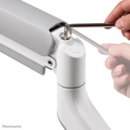 Neomounts Soporte de Mesa Full-Motion para Pantallas de 17-42 Pulgadas, Resorte de Gas, 15kg, DS70-450WH1, Blanco