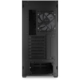 Sharkoon AK4W RGB ATX - Caja de Ordenador con Cristal Templado, Negro