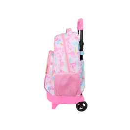 Mochila Escolar Barbie Painterly Rosa Azul cielo 33 x 45 x 22 cm