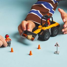 Lego City Juego de Construcción Cargadora con Ruedas Amarilla para Niños +4 Años