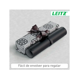 Leitz Alfombrilla de Sobremesa Grande, Protector de Escritorio Impermeable, 80x40 cm, Negro