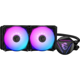 MSI MAG Coreliquid 240R V2 - Kit Refrigeración Líquida AIO CPU 240mm, 2x Ventiladores 120mm ARGB, 2000 RPM, Negro