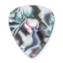Dunlop Pack 12 Púas Guitarra Genuine Celluloid Classic Abalone - Thin