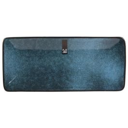 Home Deco Factory Bandeja Plato Rectangular Azul Natural 10x22 cm Precio: 4.49999968. SKU: B19282GFQW