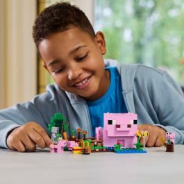 Juego de construccion la casa cerdo bebé 238 piezas lego minecraft Juego de construccion la casa cerdo bebé 238 piezas lego minecraft