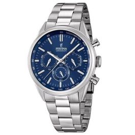 Reloj Hombre Festina F16820/2 Plateado Precio: 153.49999984. SKU: B1B7N6F3FZ