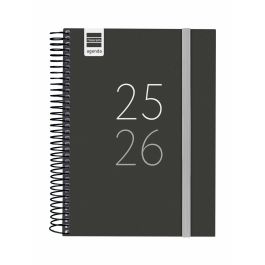 Finocam Agenda Secundaria Espiral 4º 1Dp Negro 2025-2026, Organización Estudiantil con Diseños en Tendencia Precio: 9.5000004. SKU: B1JSNFY3SK