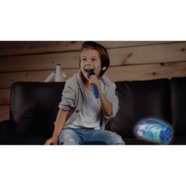 Lexibook LEX3380743105857 Altavoz Bluetooth Inalámbrico Iluminado con Micrófono Spider-Man