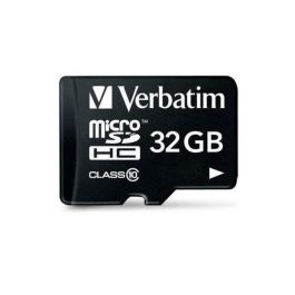 Verbatim Tarjeta de Memoria Micro SDHC 32GB Clase 10 de Alta Velocidad 10MB/s - Para Móviles, Cámaras y GPS con Adaptador SD Precio: 8.49999953. SKU: S7717369