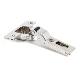 Salice Bisagra S100 105º Ø35 Sin Muelle Codo Recto para Puertas 10-20mm Níquel con Silentia+ Cierre Suave