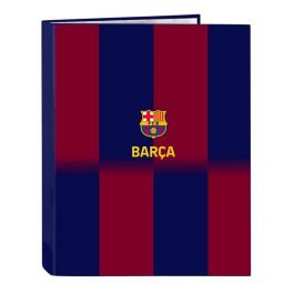 Safta Carpeta 4 Anillas Mixtas Folio Cartón F.C. Barcelona 1ª Equipación 25/26