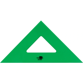 Liderpapel Escuadra Acrílico Verde 25 cm