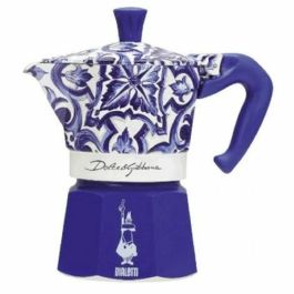 Cafetera Italiana Bialetti MOKA D&G Azul Aluminio 6 Tazas Precio: 100.49999971. SKU: B1GCM8JJ6S