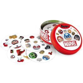 Asmodee Juego Dobble Marvel Dobmar01Es Tarjetas Juego de Mesa para Niños y Adultos +6 Años