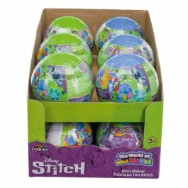 Lexibook LEX3380743113012 Mini mania Stitch bola, figuras para modelar