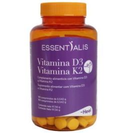 Essentialis Vitamina D3 Vitamina K2 180 Comp. Essentialis Vitamina D3 Vitamina K2 180 Comp. Precio: 20.9. SKU: B18QJD7Q4E