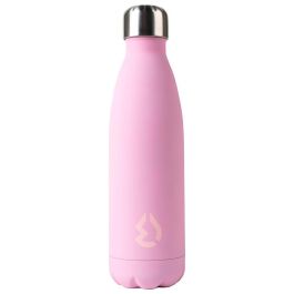 WATER REVOLUTION Botella Térmica Rosa 500ml Acero Inoxidable - Antigoteo, Doble Pared, 24h Frío/12h Caliente, Sin BPA