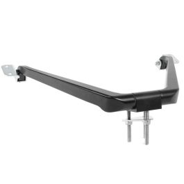 Herrajes Alk Respaldo de Aluminio Negro Mate