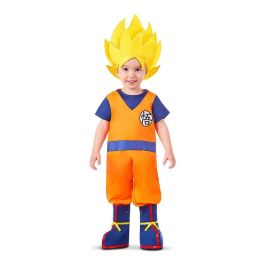My Other Me Disfraz Goku Baby con Body, Peluca Textil y Cubre Botas, Talla 7-12 Meses, Multicolor My Other Me Disfraz Goku Baby con Body, Peluca Textil y Cubre Botas, Talla 7-12 Meses, Multicolor