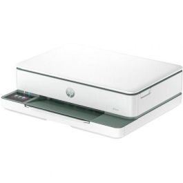 HP 714J1B Impresora Multifunción Envy 6130e WiFi Móvil Fotográfica | Imprime, Escanea, Copia, Fax | Dúplex Blanco y Verde