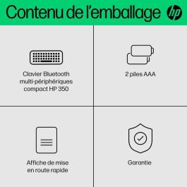 HP 350 Compact Multi-Device Bluetooth Keyboard HP 350 Compact Multi-Device Bluetooth Keyboard