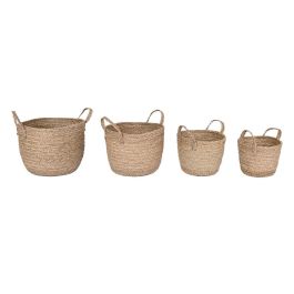 Cesta Basicos DKD Home Decor Natural 40 x 41 x 40 cm Set de 4 Precio: 119.79. SKU: B18KKDR7YA