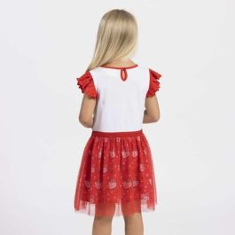 Vestido single jersey fantasia hello kitty 3 años