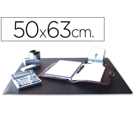 Q-connect Vade sobremesa polipropileno negro 50x63 cm Precio: 10.50000006. SKU: B1C4662ZWL