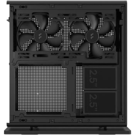 Fractal Design Mini Fractal Design Ridge SFF PC Negro Mini-ITX Acero 12.6L