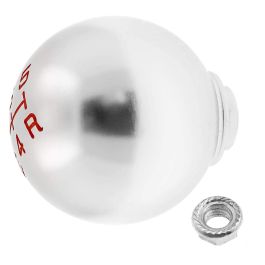 Occ Sport Pomo Palanca Cambios Redondo Aluminio Plata OCCPOM003 Universal