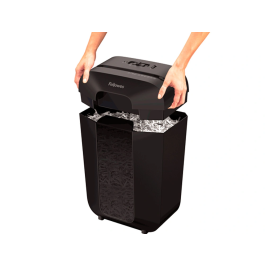 Fellowes LX70 Trituradora de Papel CrossCut 11 Hojas P-4 Negro