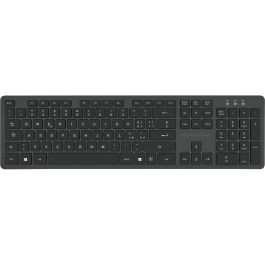 Conceptronic ORAZIO01IT Teclado y Ratón Inalámbrico RF QWERTY, Disposición Italiana, Full Size, Óptico 1600 DPI, Negro