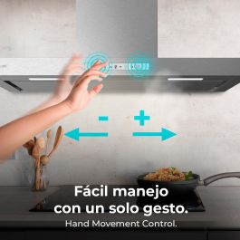 Cecotec Campana Convencional Bolero Flux TT 908000 Slim 90 cm Blanco A++ 3 velocidades